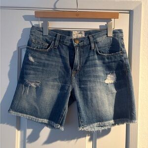 Current/Elliott The Boyfriend Roll Short Superloved Destroy